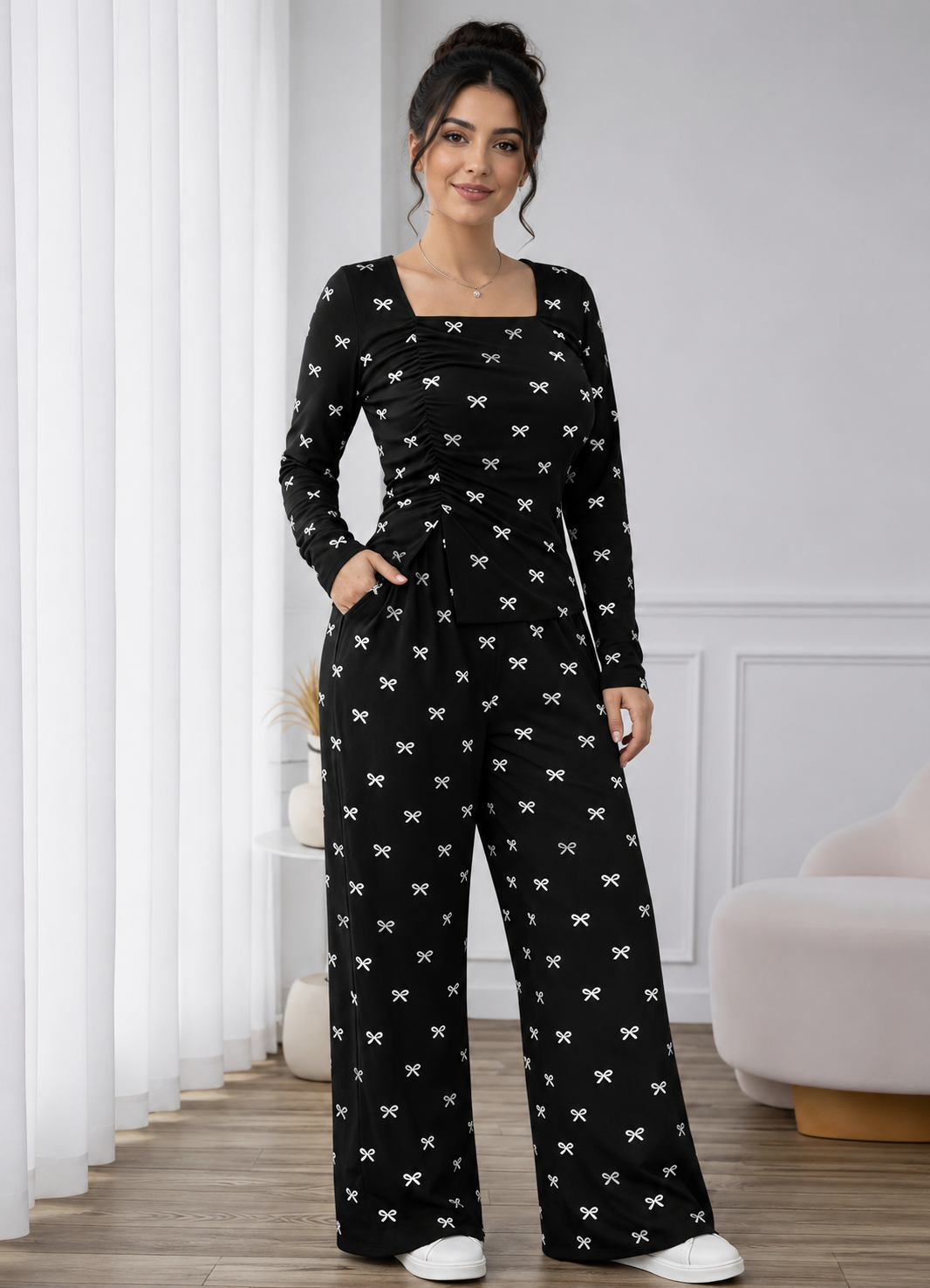 FEMM black draping set
