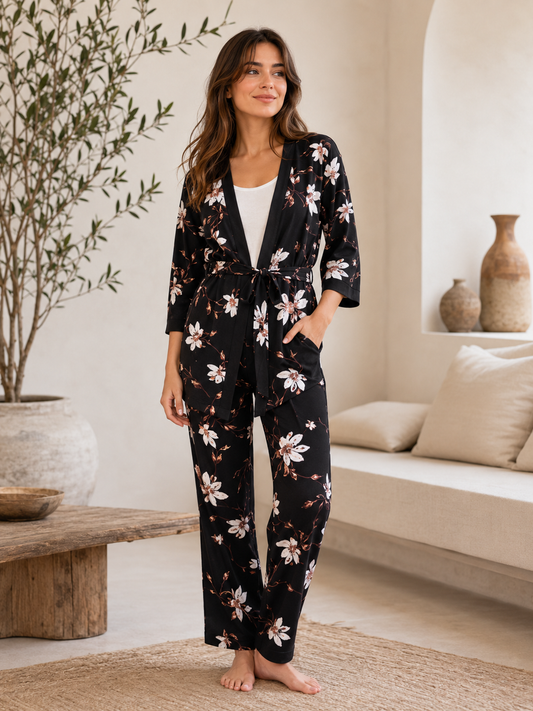 FEMM flower robe